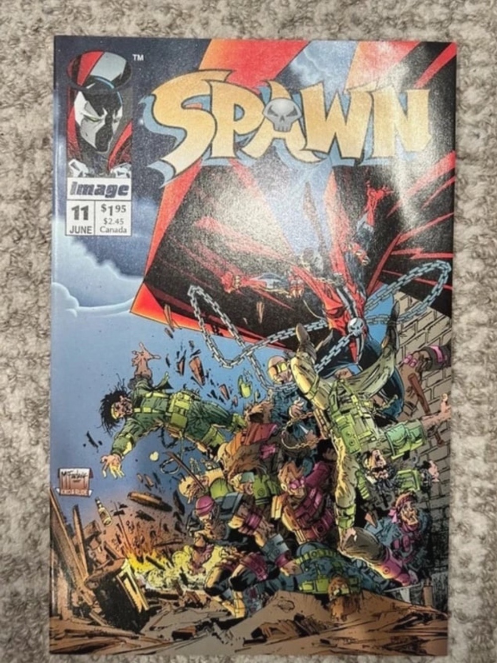 Spawn Comic Book # 11
